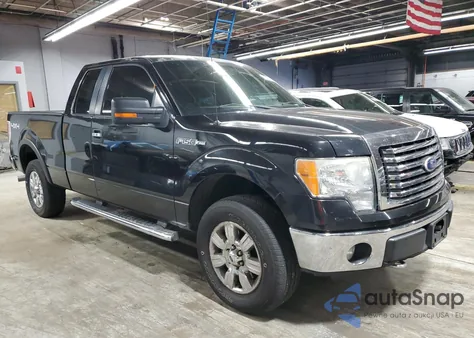 2011 Ford F150 Super Cab from USA, damaged, VIN 1FTFX1EF6BKD25977